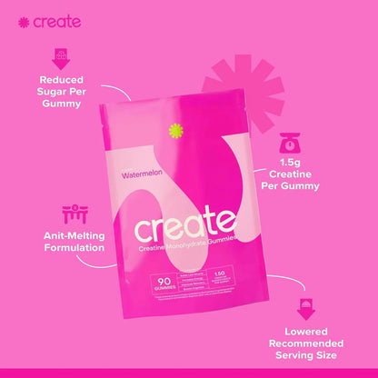 Create-Creatine-Monohydrate-Gummies-for-Men-_-Women-watermelon benefits